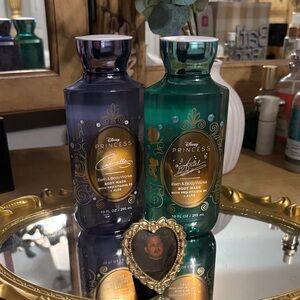 Disney Princess Bath &  Body Works shower gel - Cinderella & Ariel